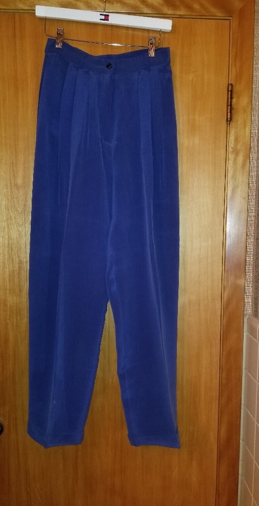 Field Manor vintage silk dress pants
